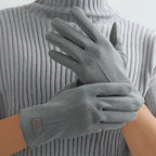 Gants homme gris foncé