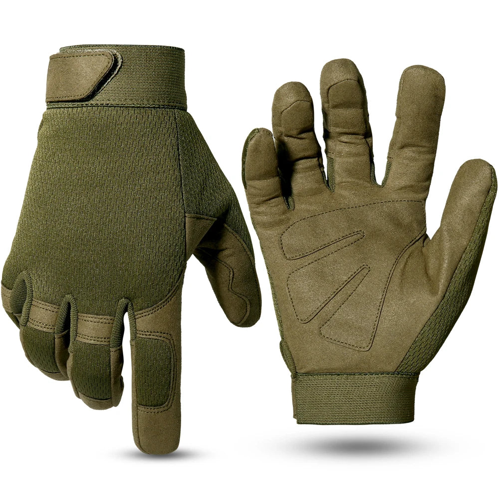 Gants de vélo jaune