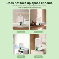 Taşınabilir Mini Çamaşır Makinesi™