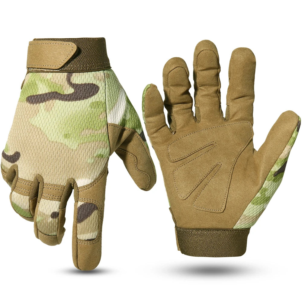 Gants de vélo gris