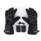 Gants chauffants, vue détail