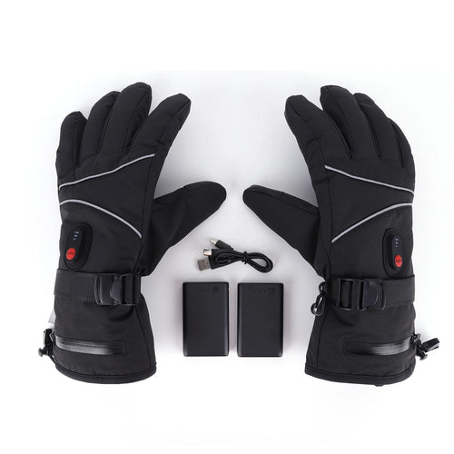 Gants chauffants, vue détail