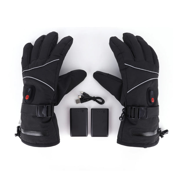 Gants chauffants, vue détail