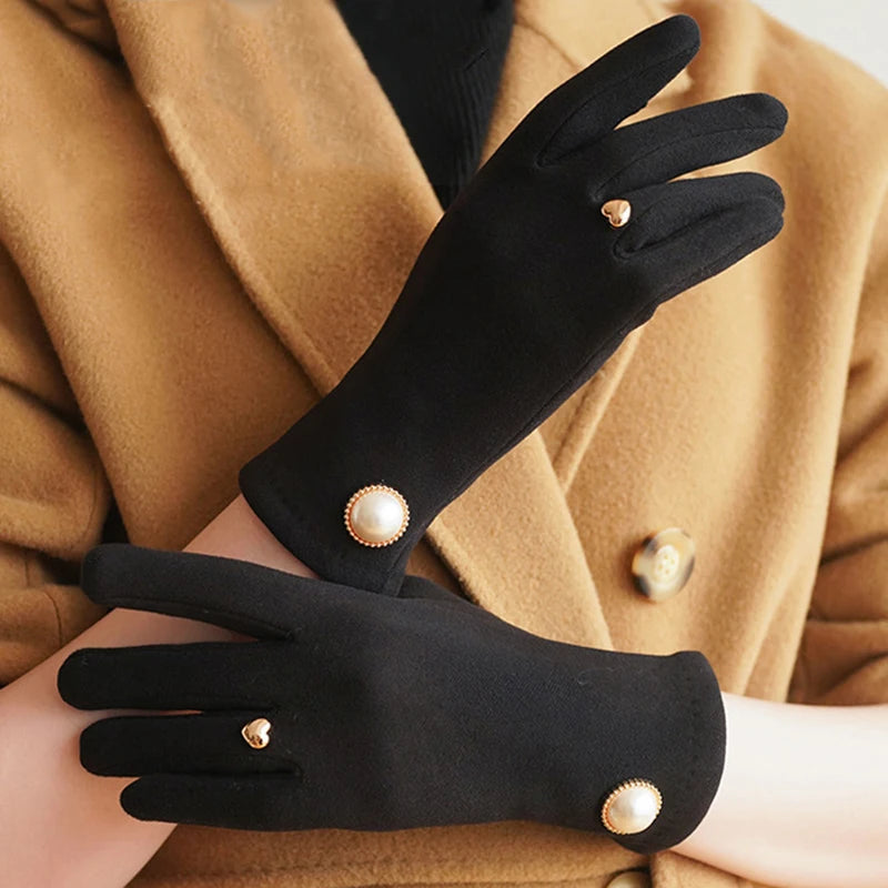Gants femme, présentation des coloris