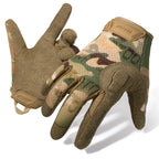 Gants de vélo rouge