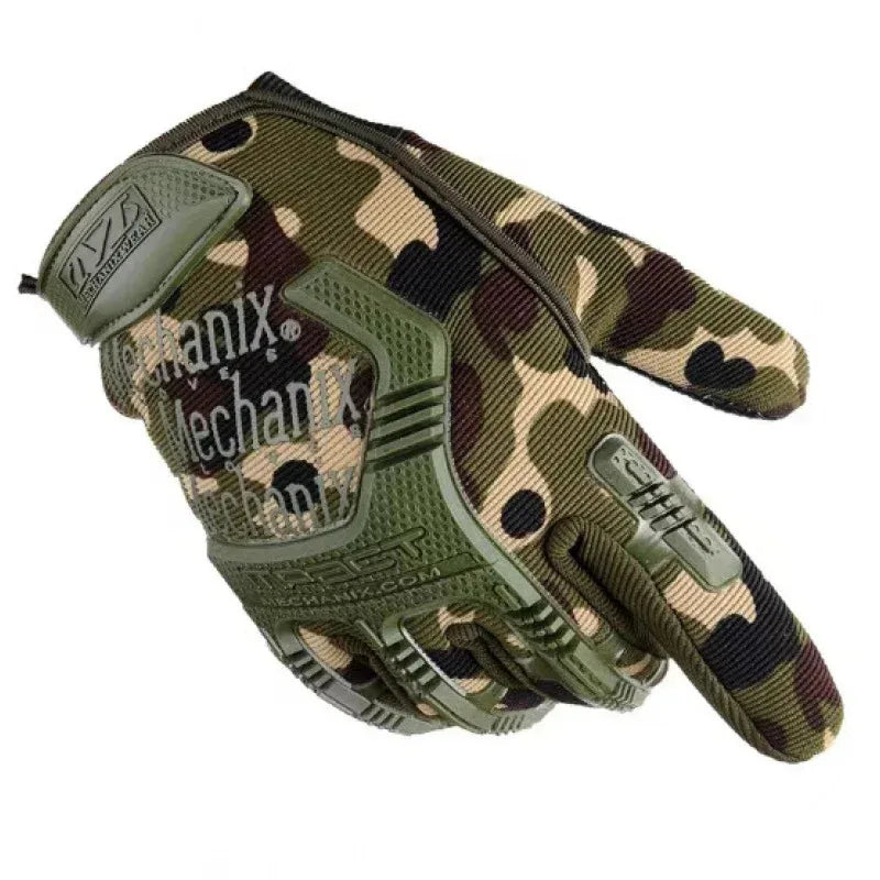 Gants de vélo, vue détail