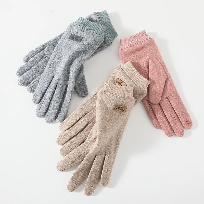 Gant femme en cachemire, packaging du produit