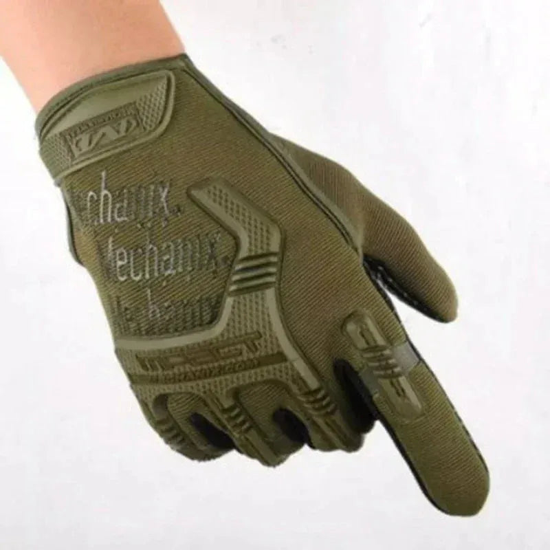 Gants de vélo vert