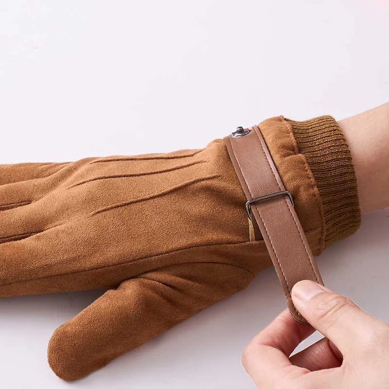 Gants de vélo, vue portée