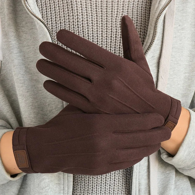 Gants homme vert