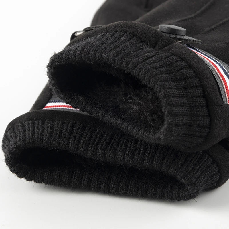 Gants de vélo, vue détail