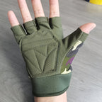 Gants enfant demi-doigts, vue détail
