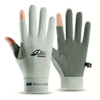 Gants d'été gris