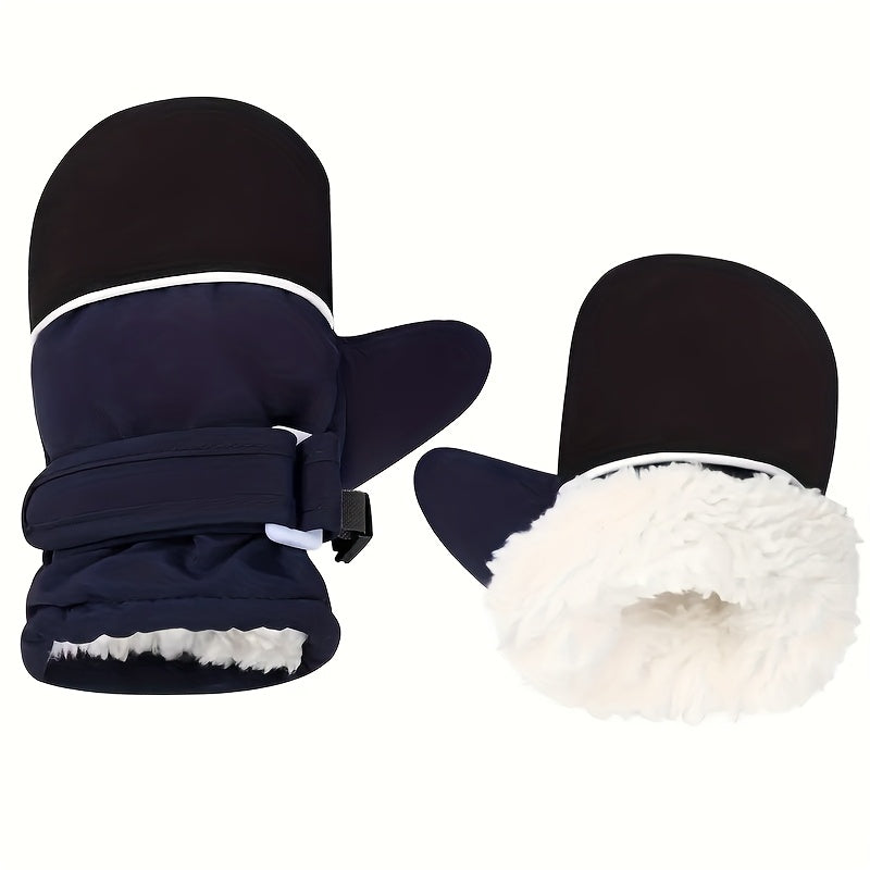 Gants enfant coloris marine