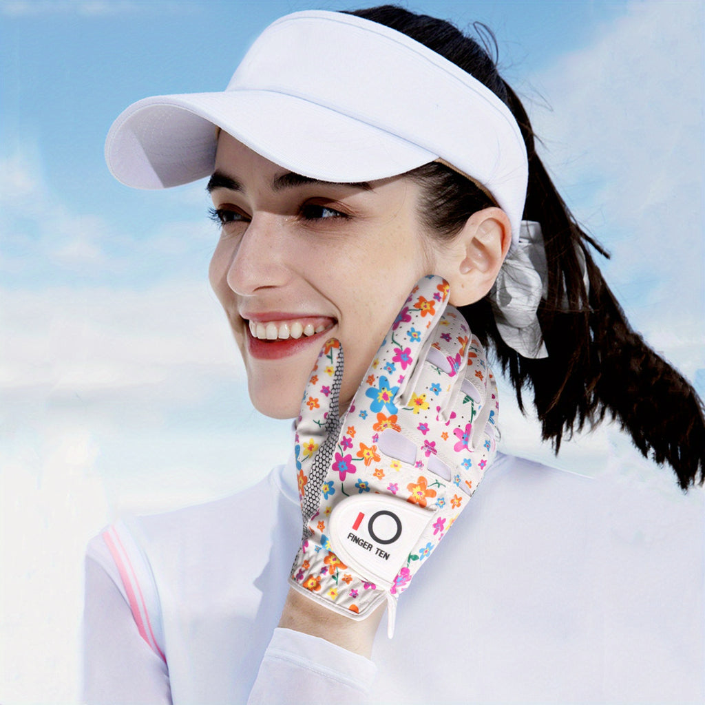 Gant de golf, vue portée