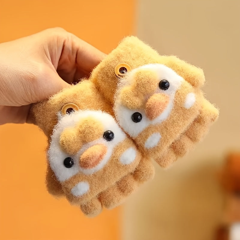 Gants enfant à retournement, vue détail