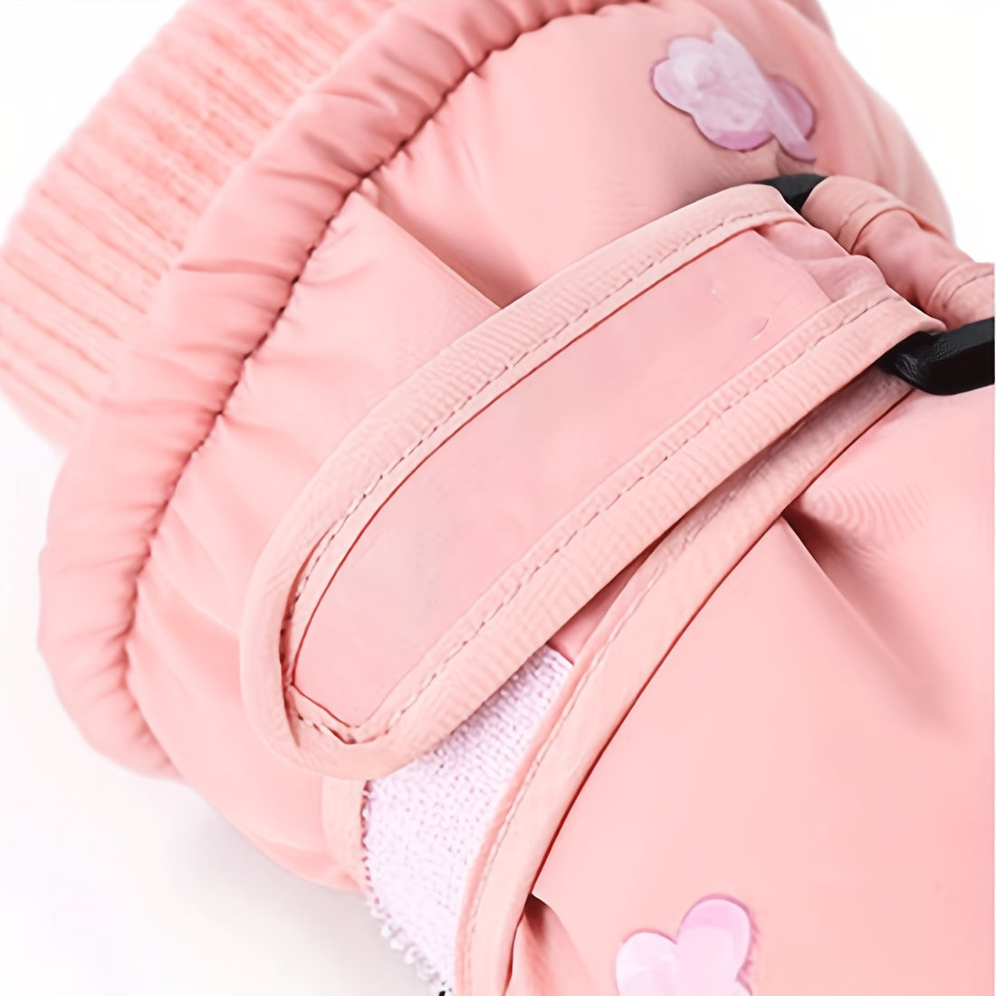 Gants enfant tissés, vue détail