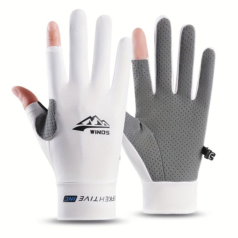Gants d'été blanc