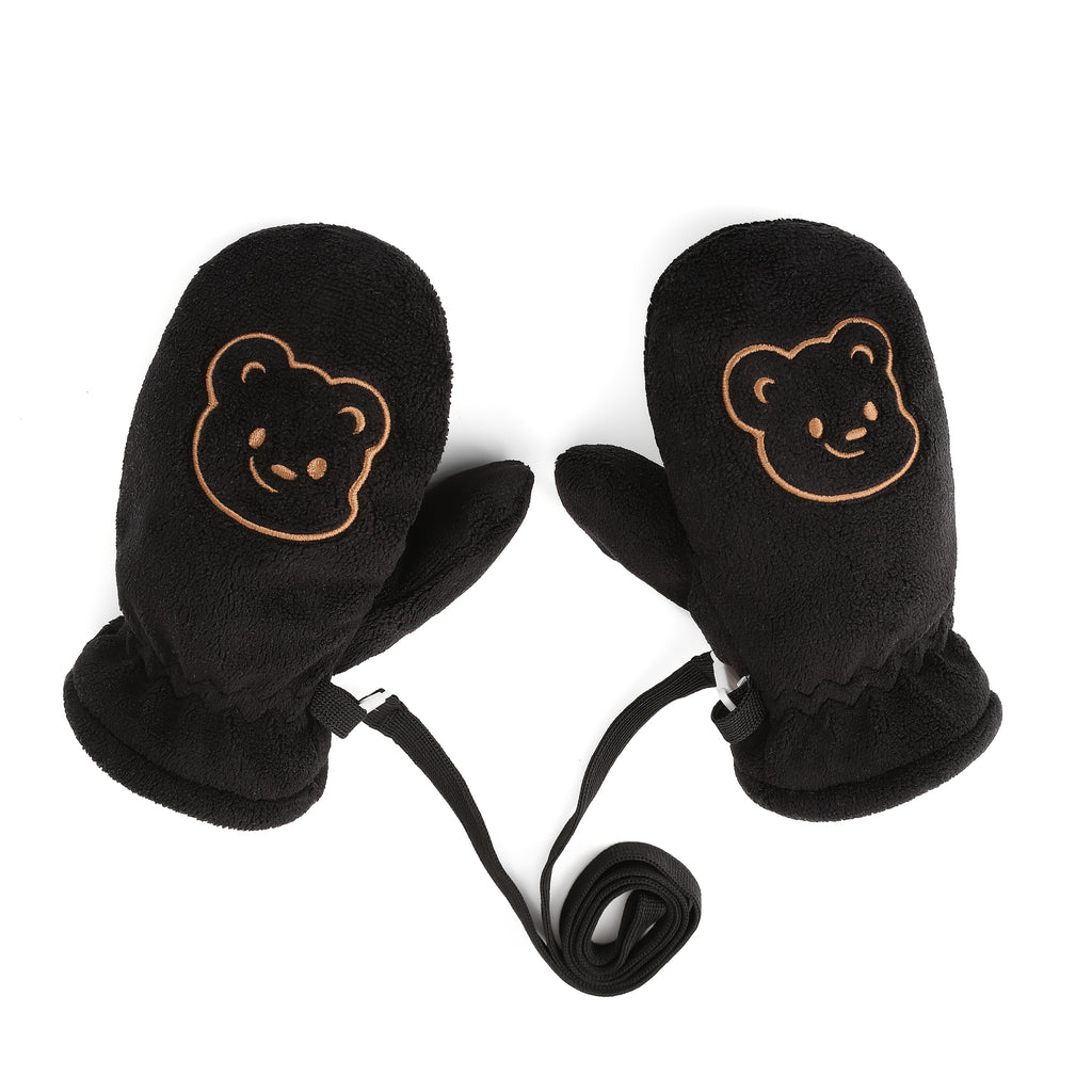 Gants enfant coloris noir