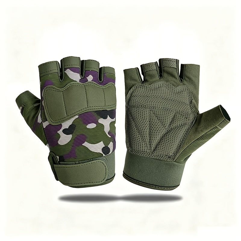 Gants enfant demi-doigts, vue détail
