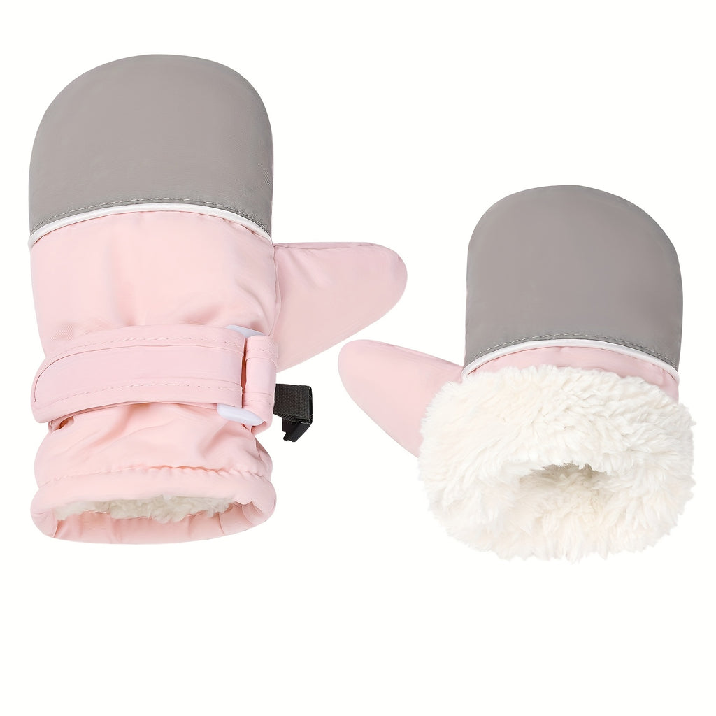 Gants enfant coloris rose