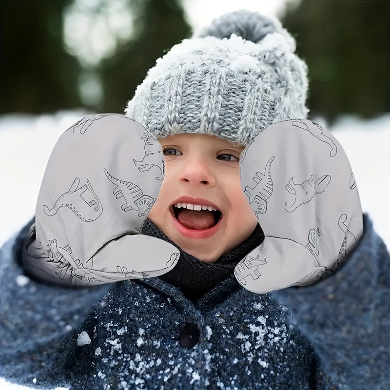 Gants enfant tissés, vue détail