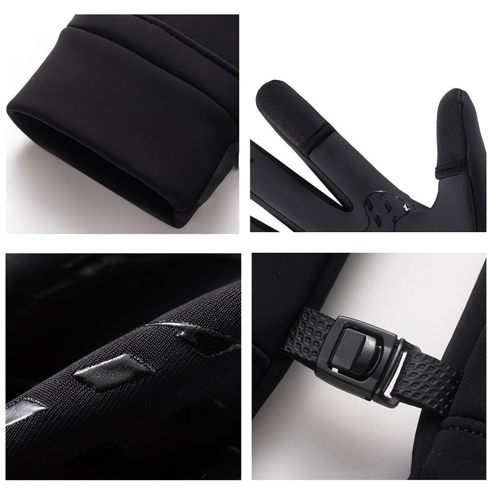 Gants tactiles, vue détail