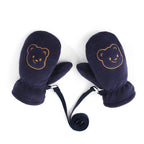 Gants enfant coloris marine