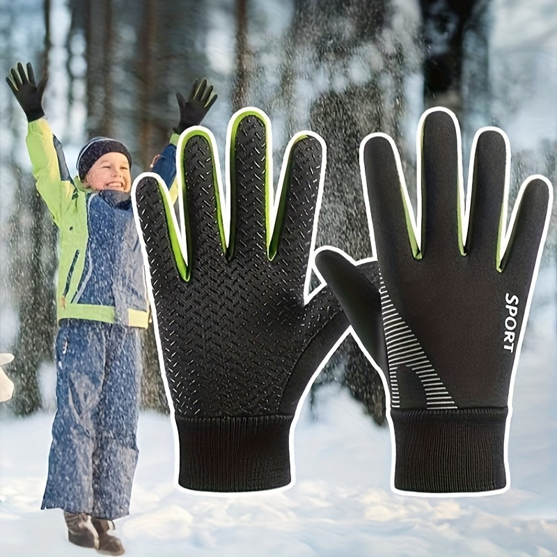 Gants enfant, doigts complets