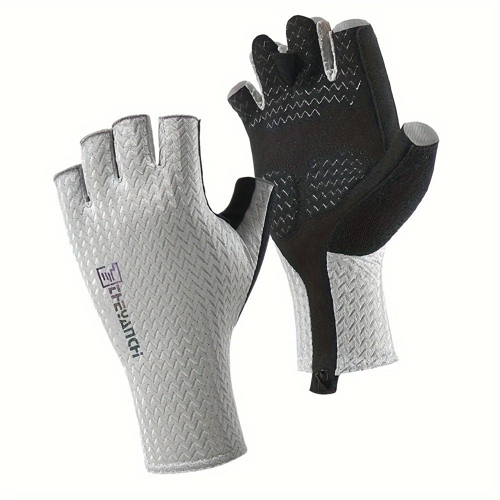 Gants de vélo gris