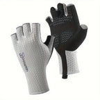 Gants de vélo gris