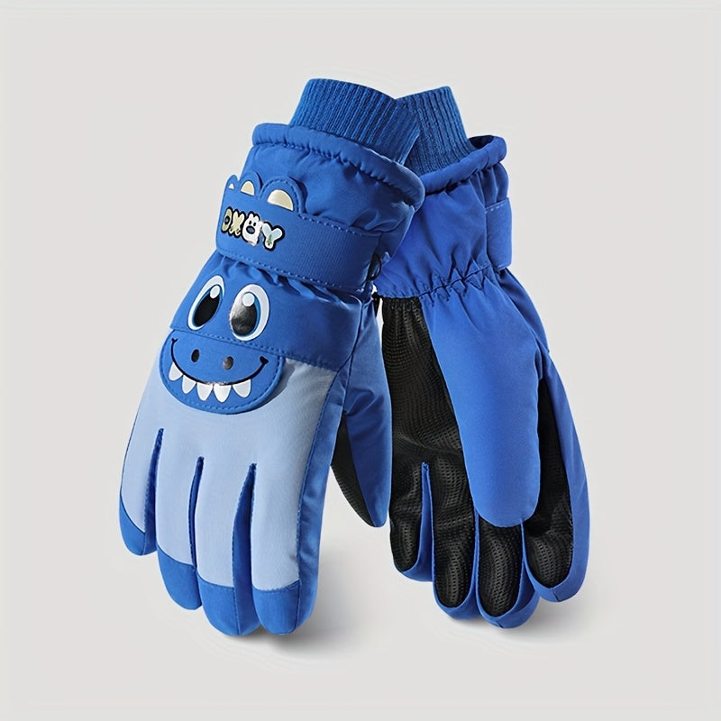 Gants enfant coloris bleu clair