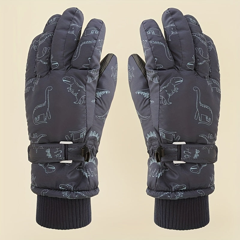 Gants enfant coloris marine