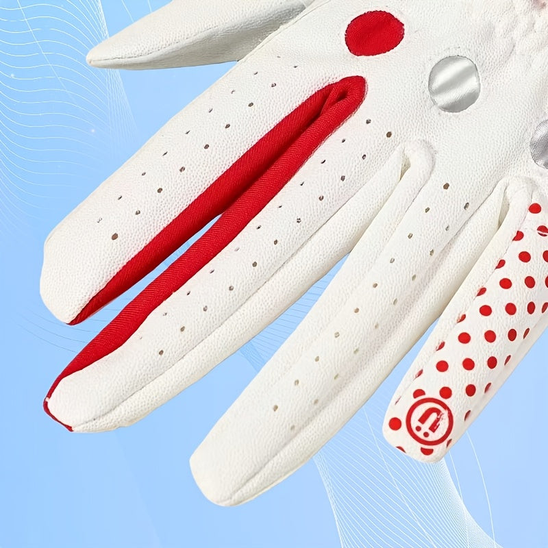 Gant de golf, vue portée
