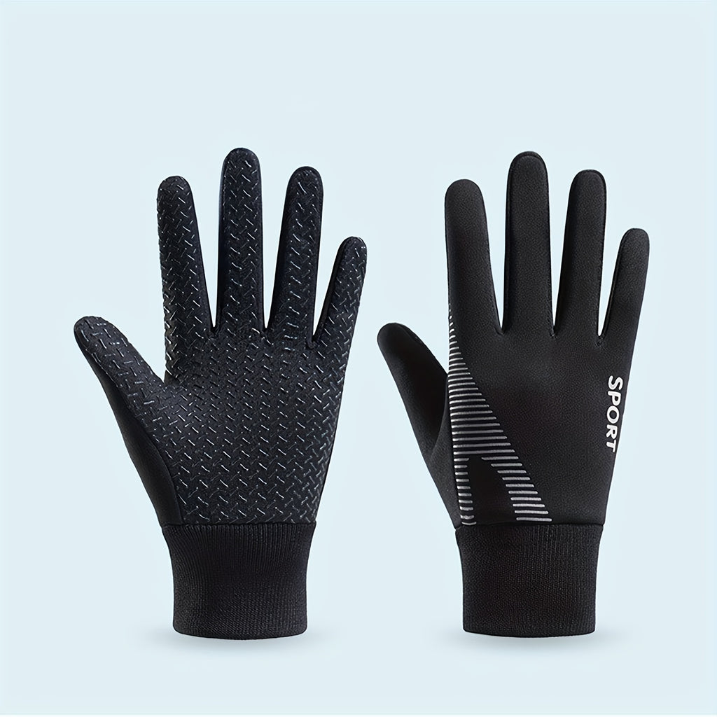 Gants enfant coloris noir, taille L