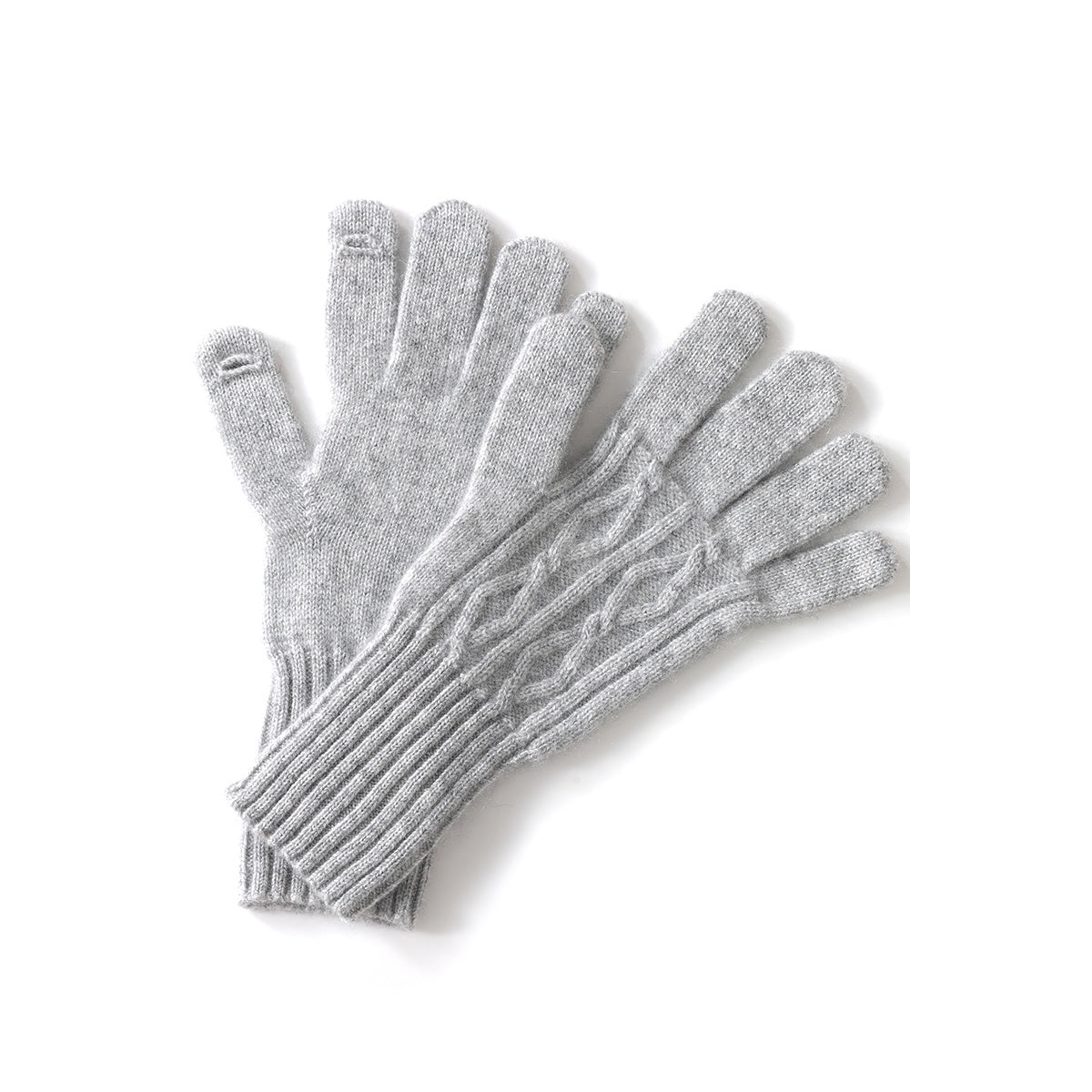 Gants femme rouge, vue de face