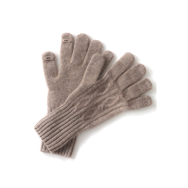 Gants femme rouge, vue de face