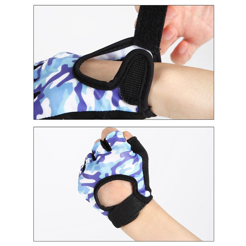 Gants enfant sans doigts, vue détail