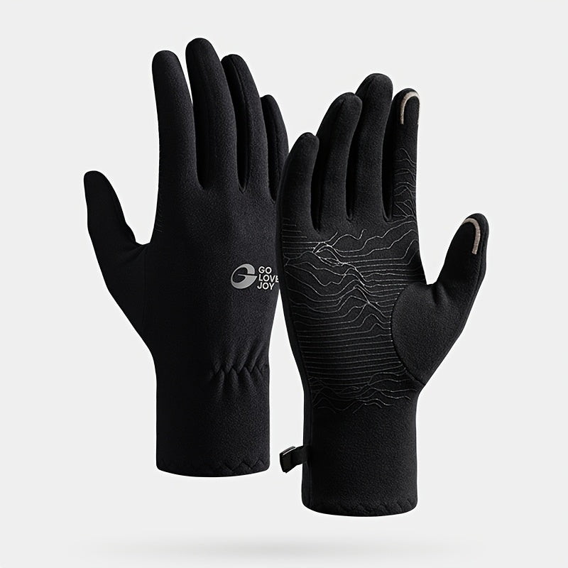 Gants polaire noir