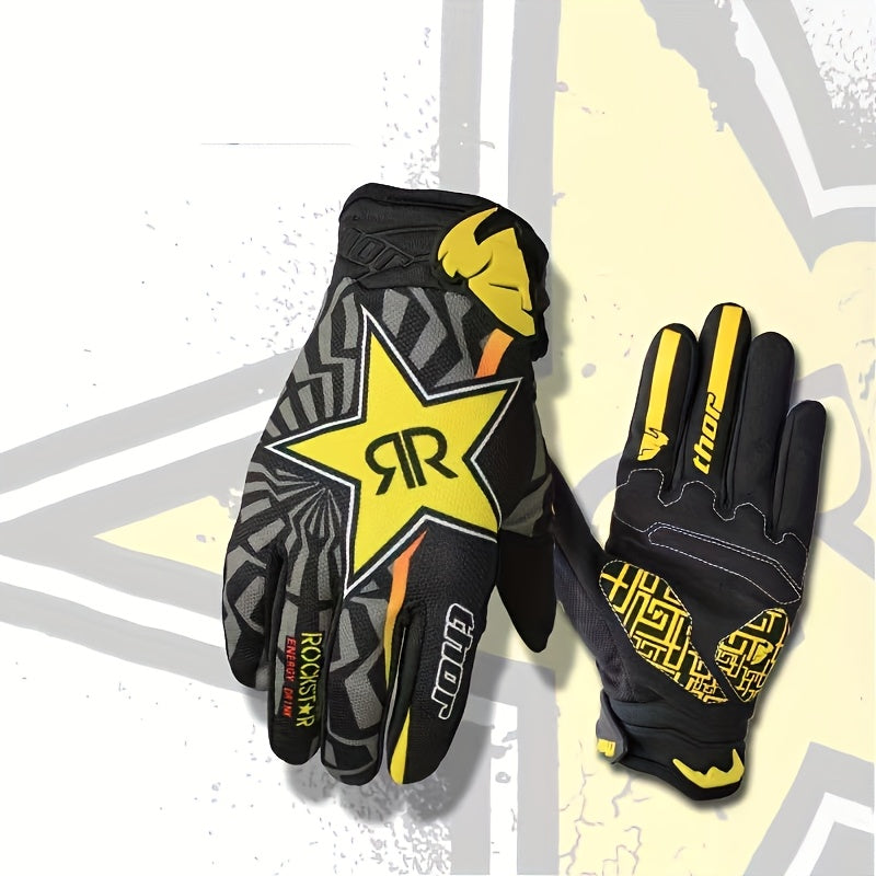Gants de vélo, vue portée