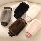 Gants femme, comparaison des cinq coloris