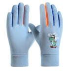 Gants enfant coloris bleu
