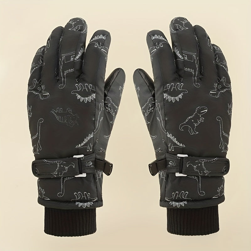 Gants enfant coloris noir