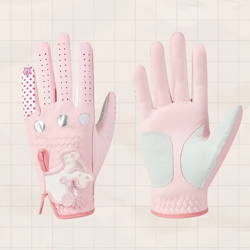 Gant de golf rose