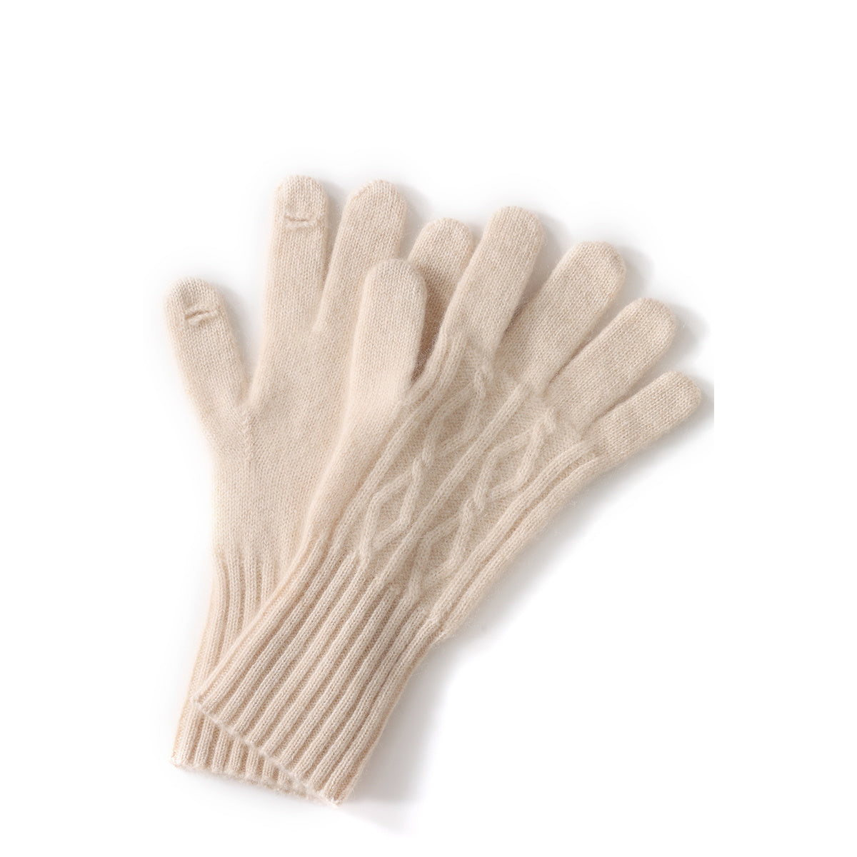 Détail du poignet élastique, gants rouge