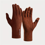 Gants tactiles rouge