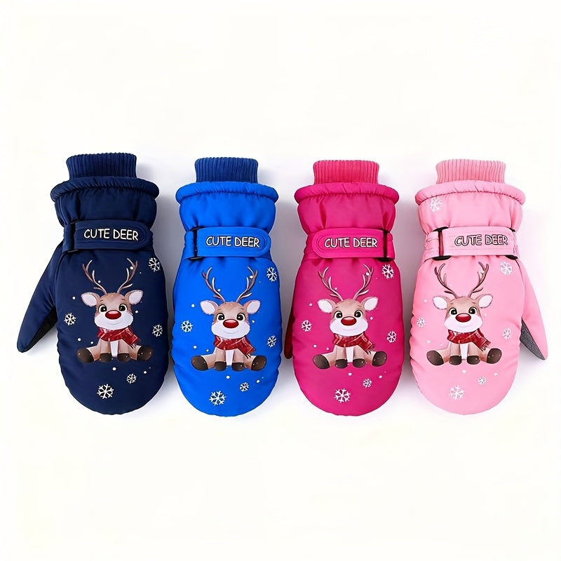 Gants enfant tissés, vue détail