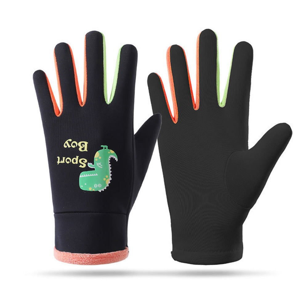 Gants enfant, vue portée