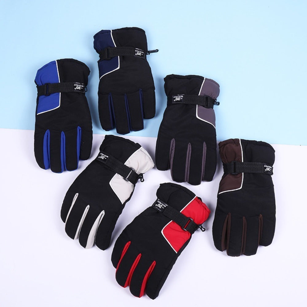 Gants de ski enfant, 6 coloris