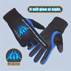 Gants enfant, motif flèche phosphorescent